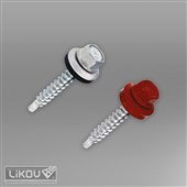 LIKOV Samovrtný vrut s podložkou EPDM typ WDF pr. 4,8mm, délka 70mm